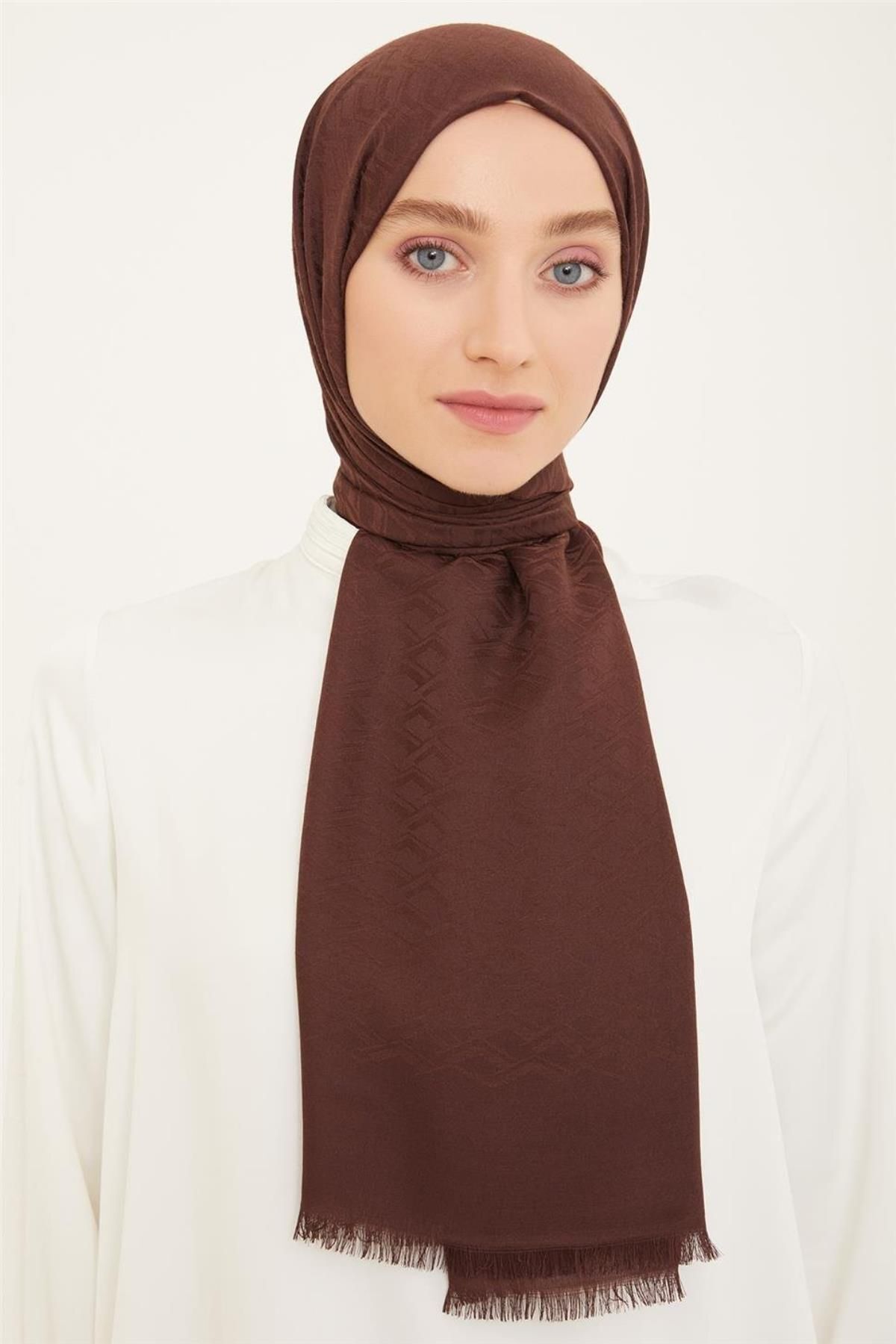 ARMİNE TREND AÇELYA ŞAL 3 129 KAHVERENGİ