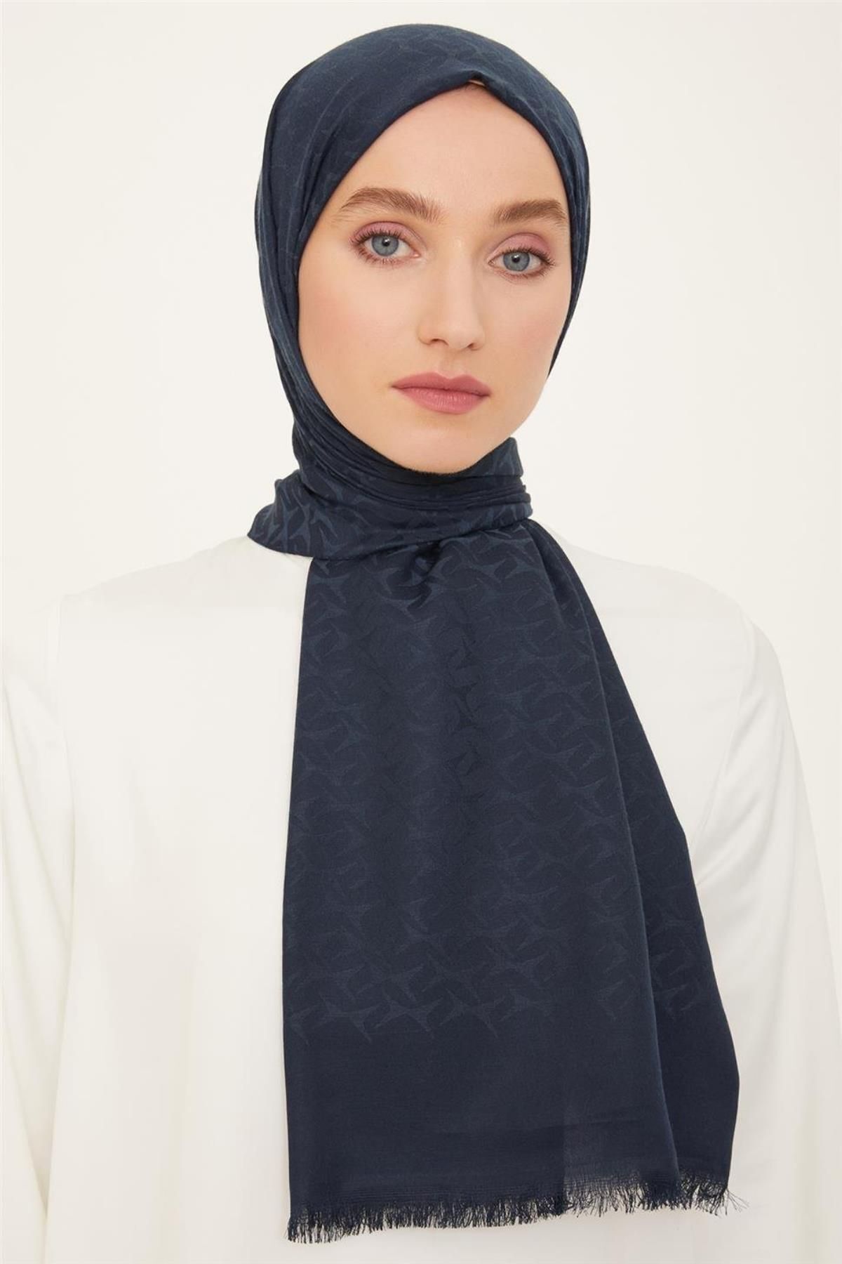 ARMİNE TREND AÇELYA ŞAL 4 135 LACİVERT