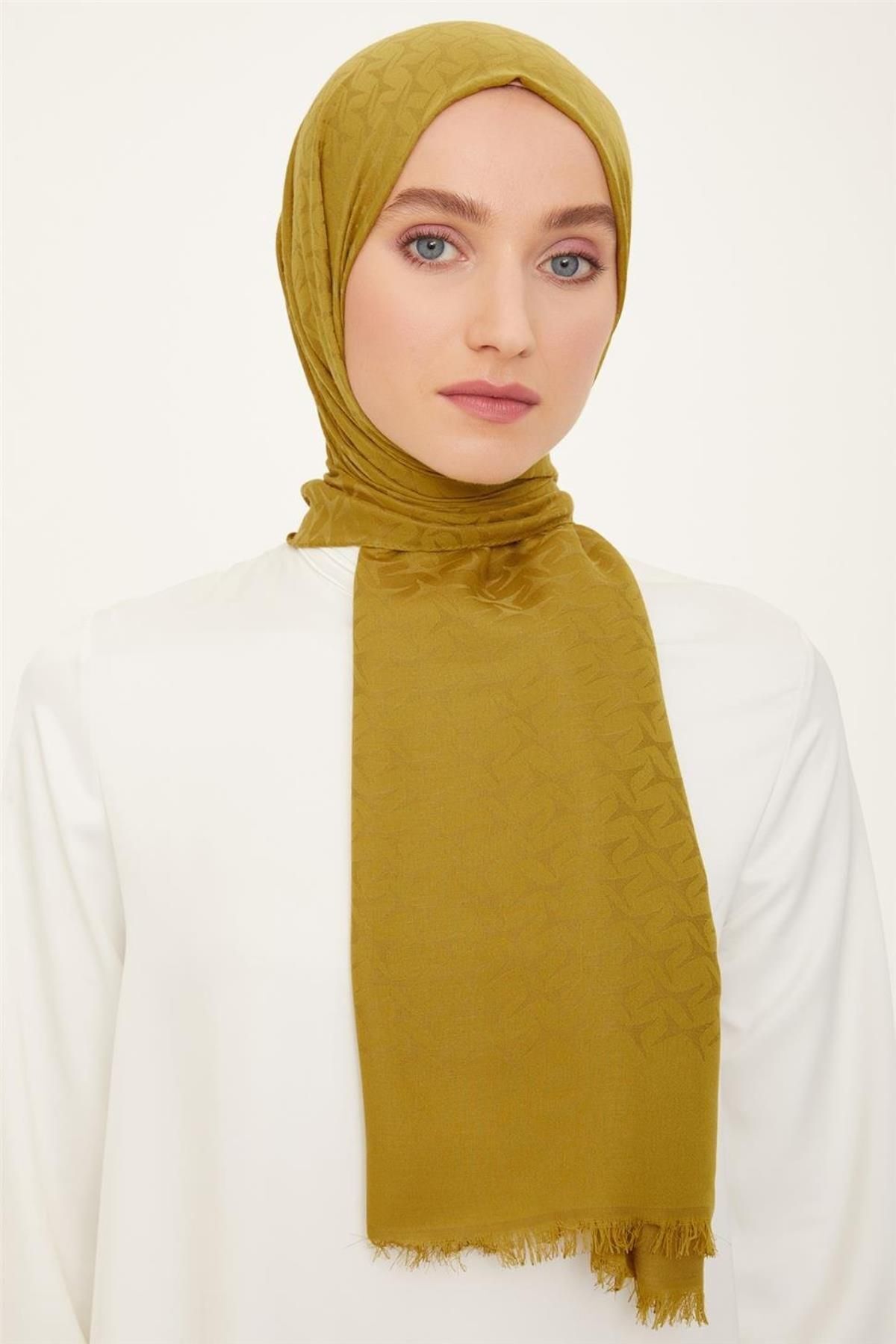 ARMİNE TREND AÇELYA ŞAL 4 632 YAĞ YEŞİLİ