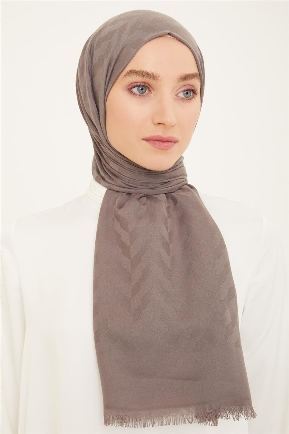 ARMİNE TREND AÇELYA ŞAL 5 137 KOYU GRİ