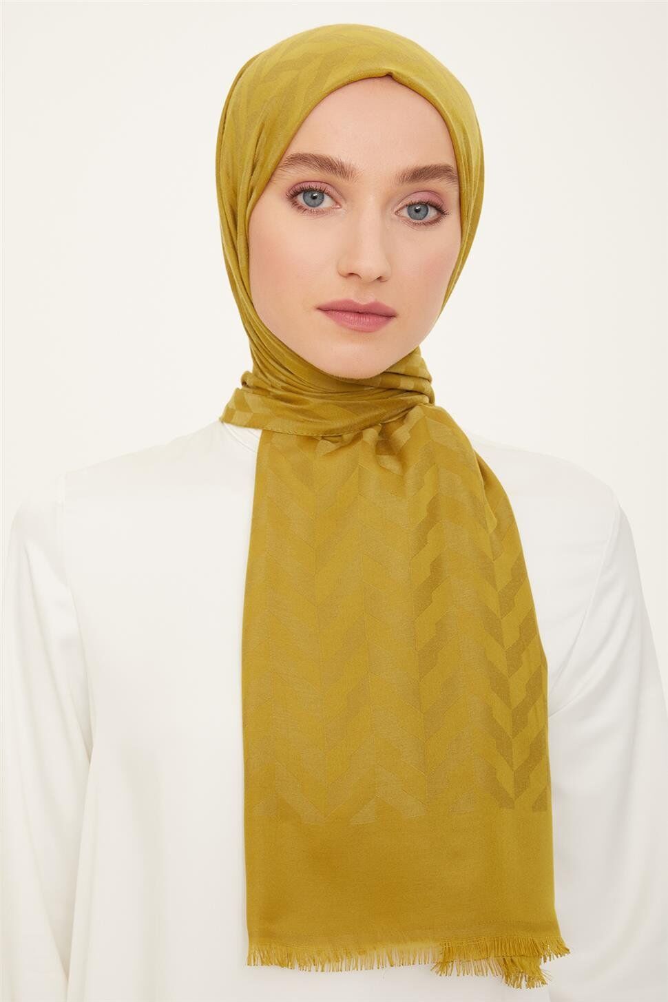 ARMİNE TREND AÇELYA ŞAL 5 632 YAĞ YEŞİLİ